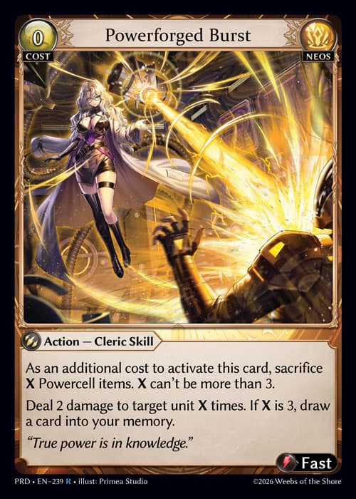 Powerforged Burst