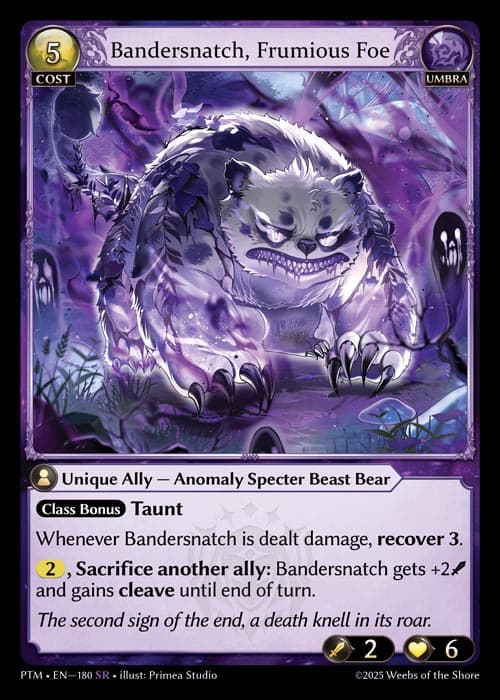 Bandersnatch, Frumious Foe