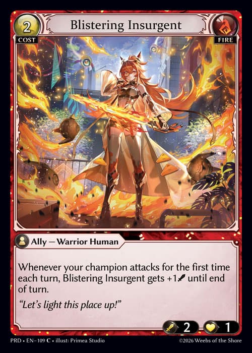 Blistering Insurgent