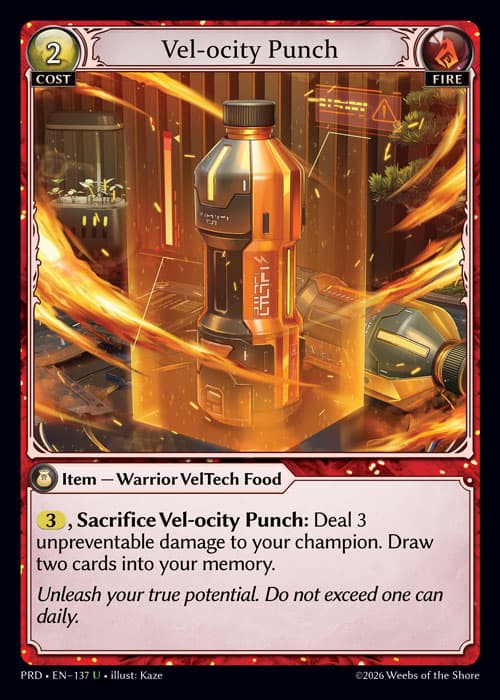 Vel-ocity Punch