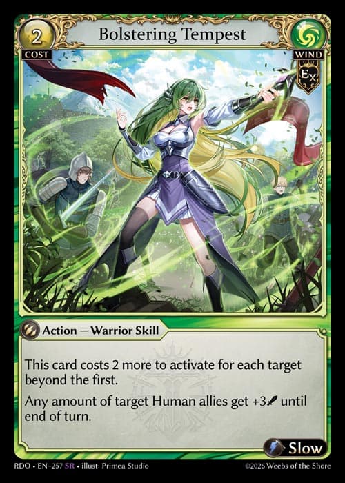 Bolstering Tempest