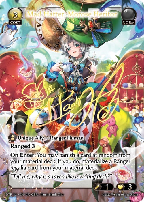 Mad Hatter, Morose Heritor