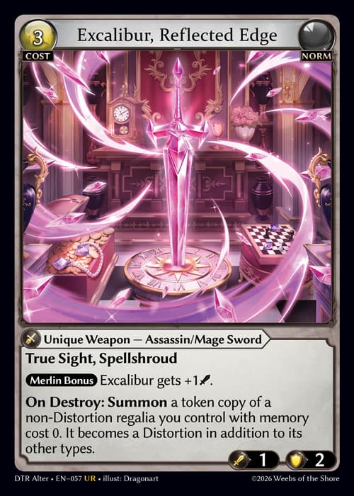 Excalibur, Reflected Edge