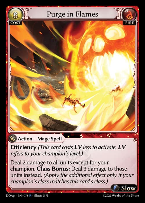 Purge in Flames