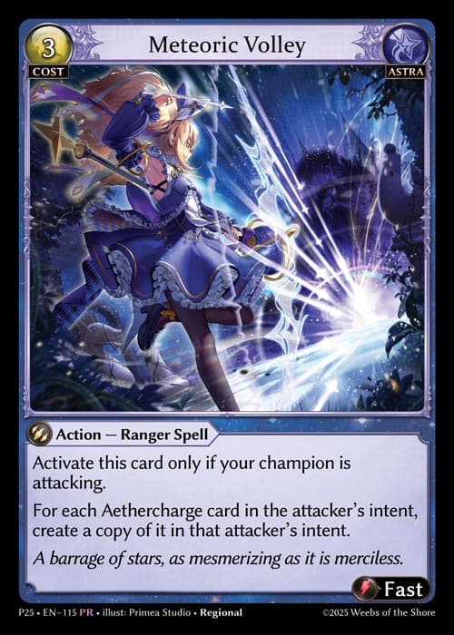 Meteoric Volley