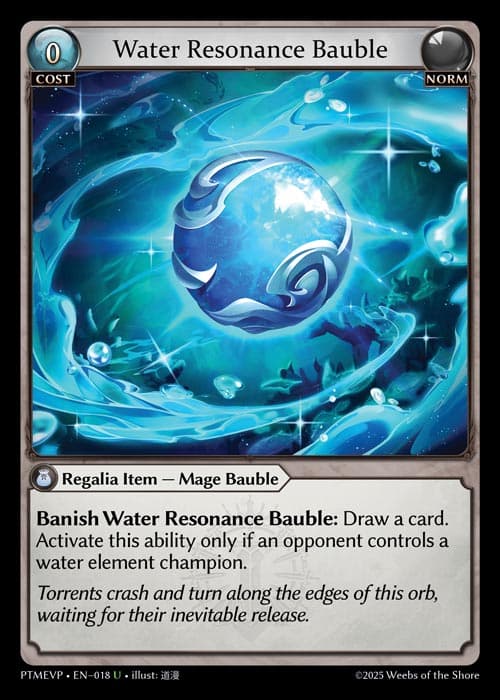 Water Resonance Bauble