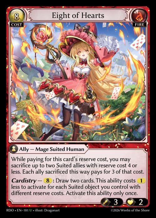 Eight of Hearts