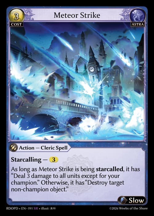 Meteor Strike