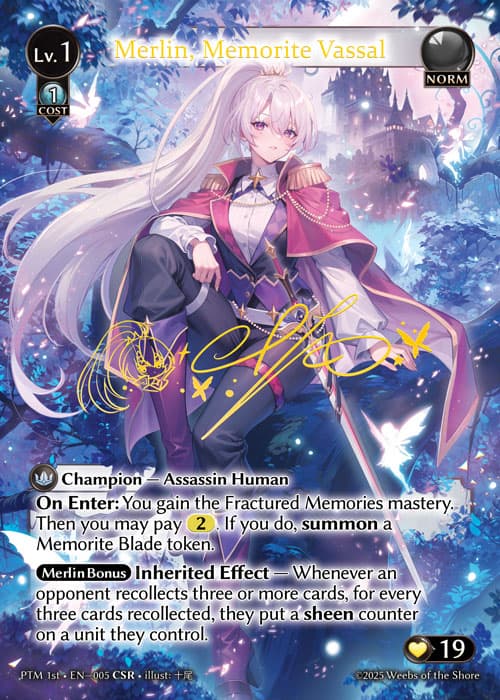 Merlin, Memorite Vassal