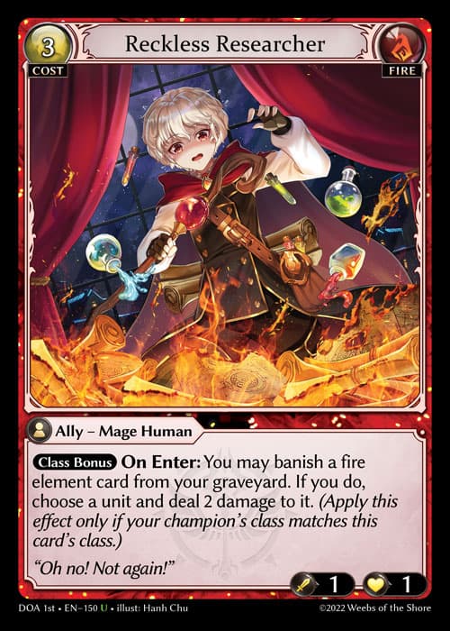 Reckless Researcher