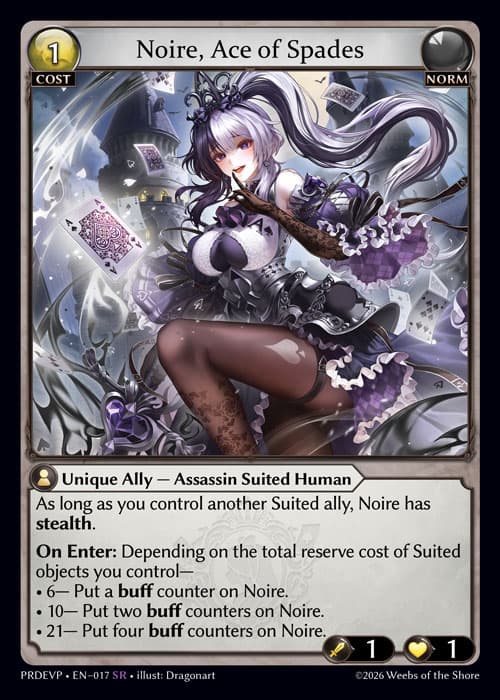 Noire, Ace of Spades