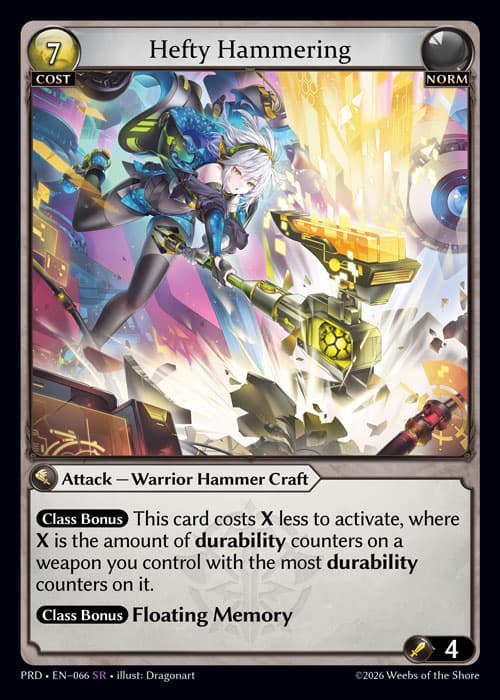 Hefty Hammering
