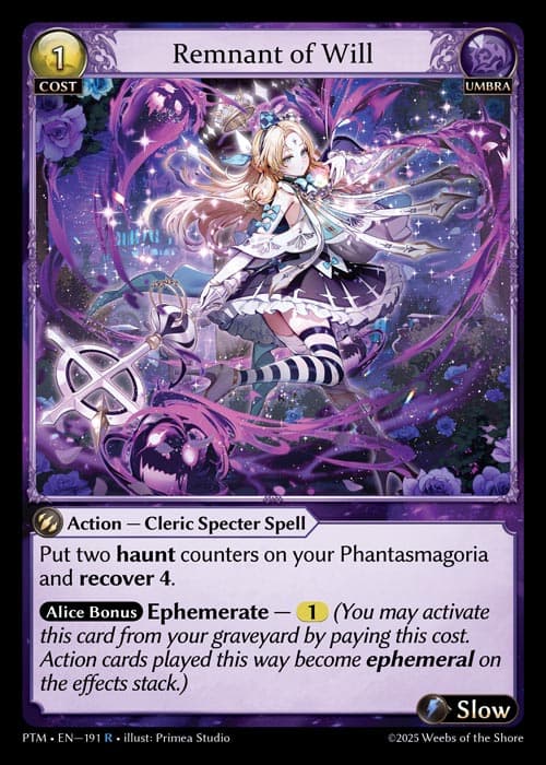 Remnant of Will