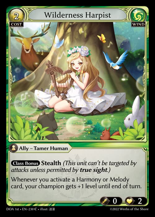 Wilderness Harpist
