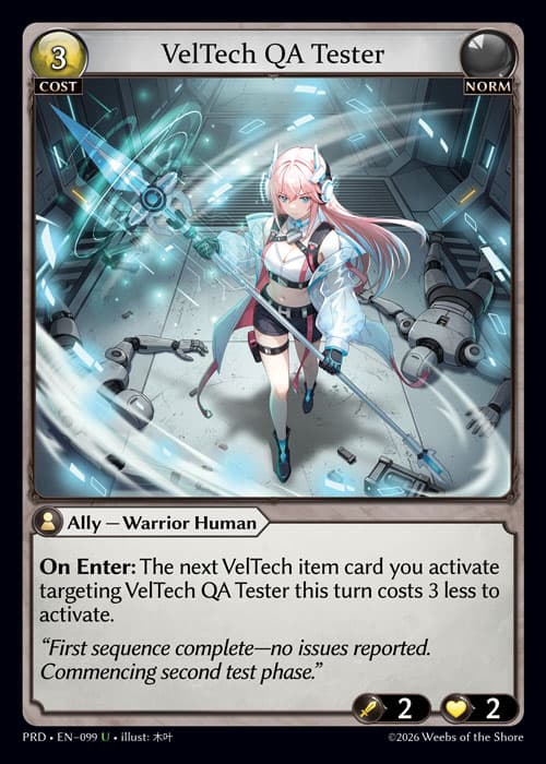 VelTech QA Tester