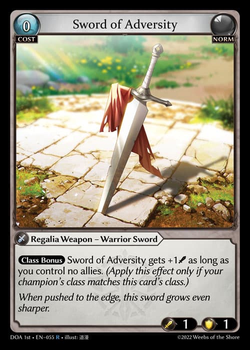 Sword of Adversity