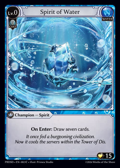 Spirit of Water