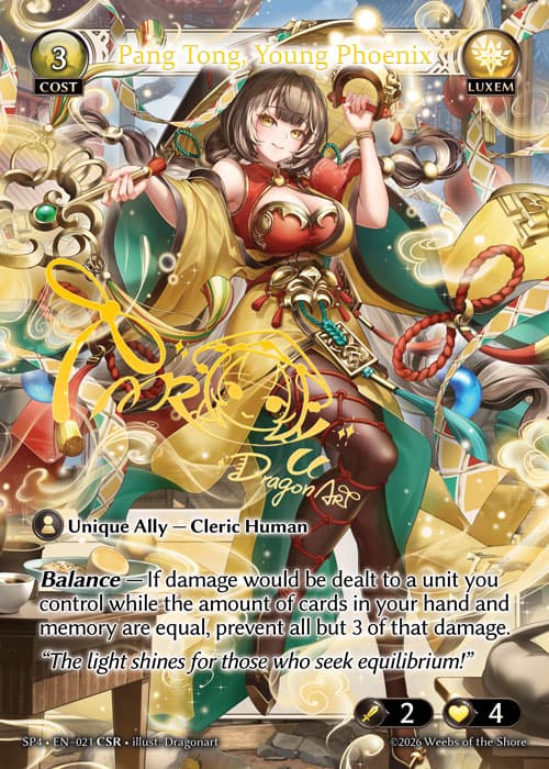 Pang Tong, Young Phoenix