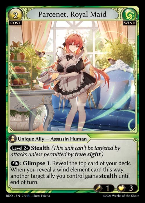 Parcenet, Royal Maid