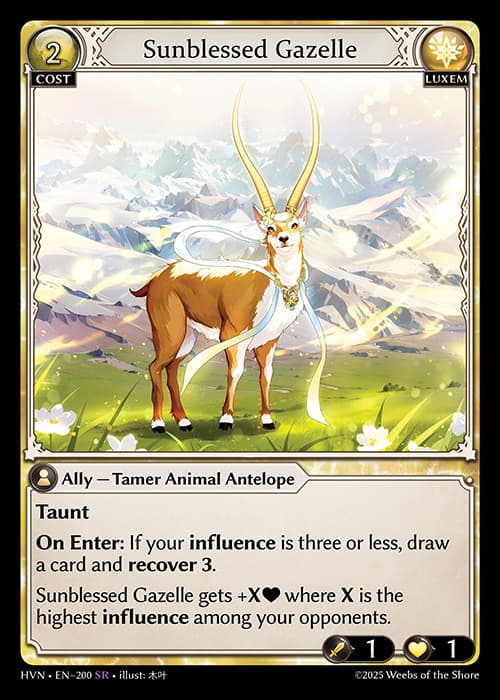 Sunblessed Gazelle