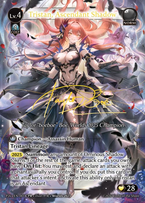 Tristan, Ascendant Shadow