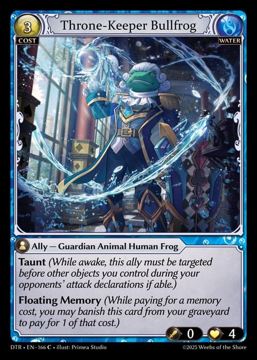 Throne-Keeper Bullfrog
