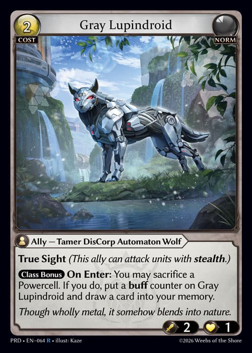 Gray Lupindroid