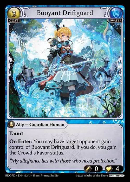 Buoyant Driftguard