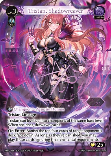Tristan, Shadowreaver