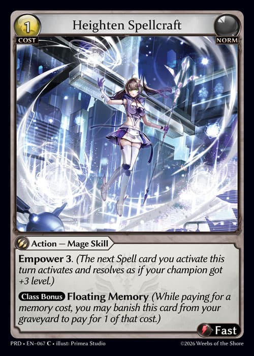 Heighten Spellcraft