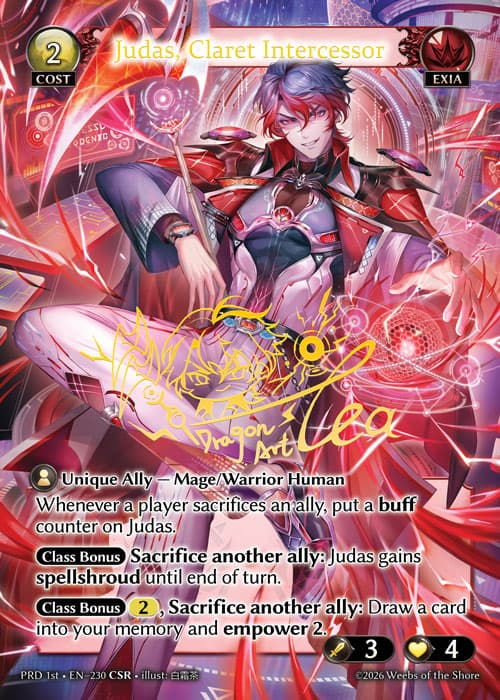 Judas, Claret Intercessor