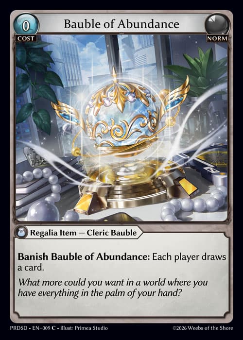 Bauble of Abundance