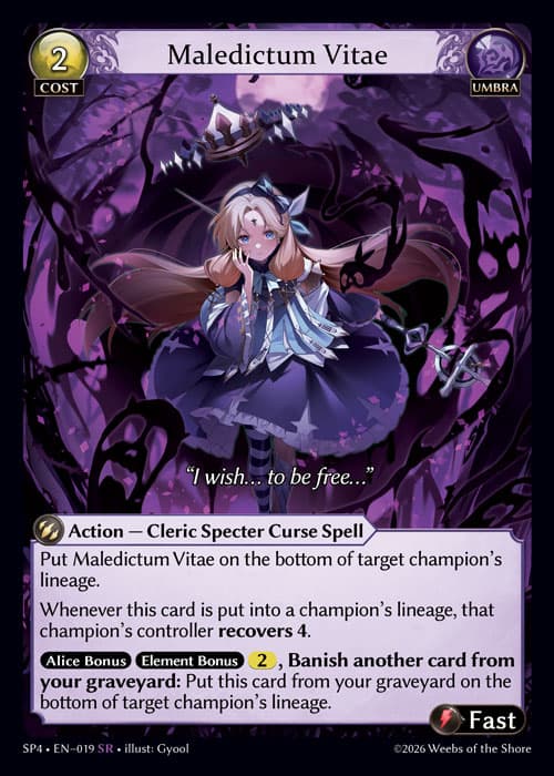 Maledictum Vitae