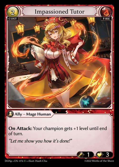 Impassioned Tutor
