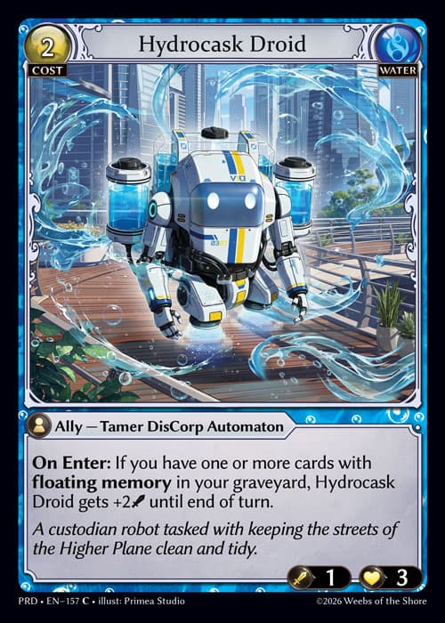 Hydrocask Droid