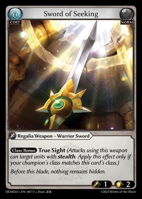 Sword of Seeking