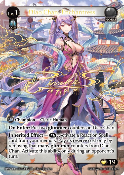 Diao Chan, Enchantress