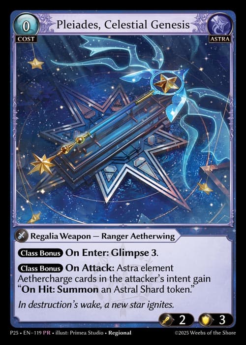 Pleiades, Celestial Genesis