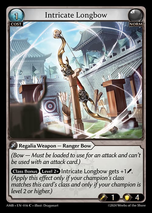Intricate Longbow