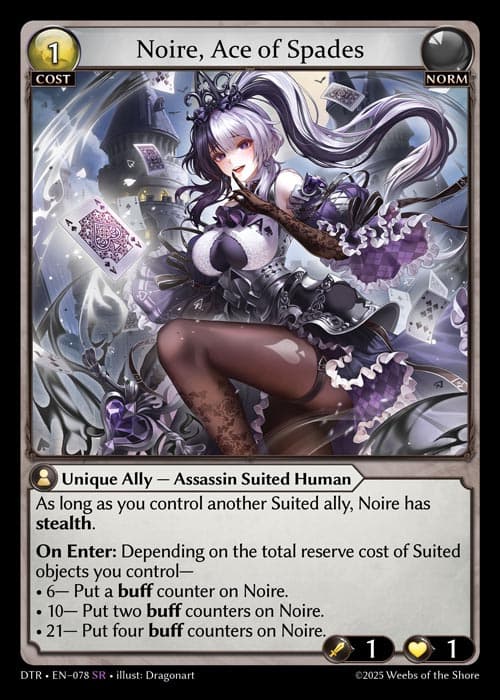 Noire, Ace of Spades