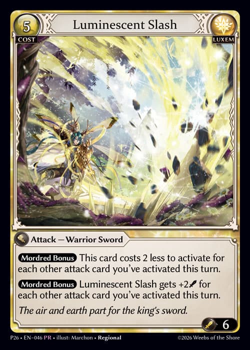 Luminescent Slash