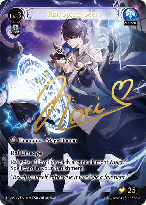Rai, Storm Seer