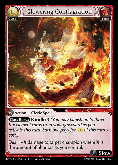 Glowering Conflagration