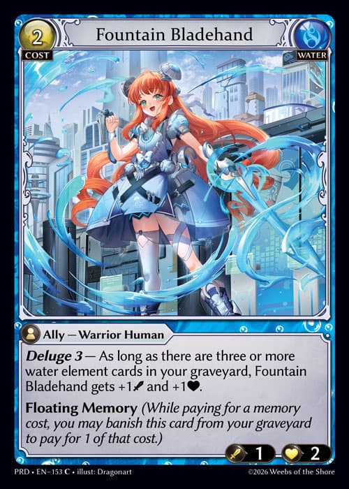 Fountain Bladehand