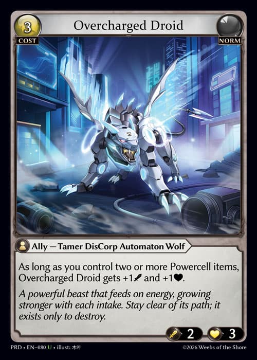 Overcharged Droid
