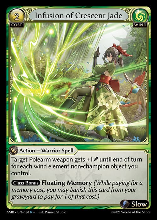 Infusion of Crescent Jade