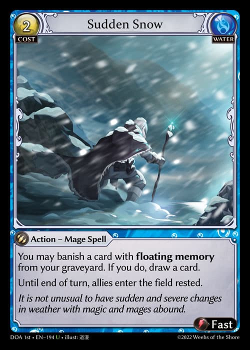 Sudden Snow