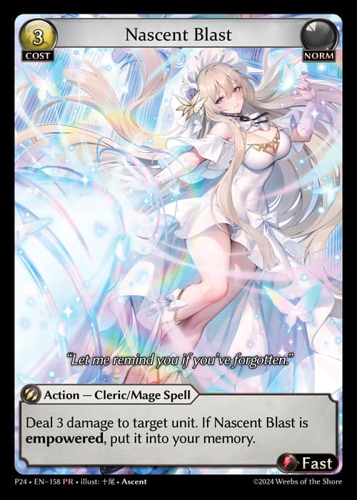 Nascent Blast