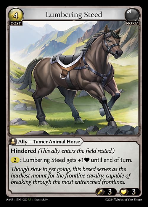 Lumbering Steed