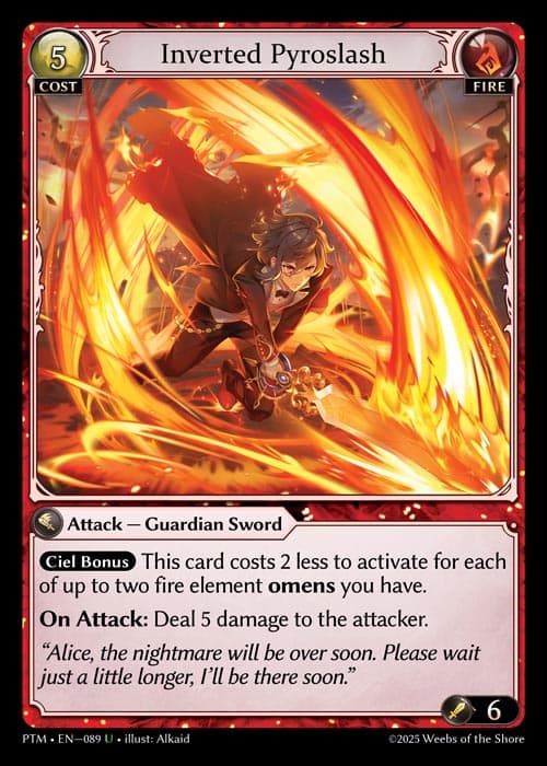 Inverted Pyroslash
